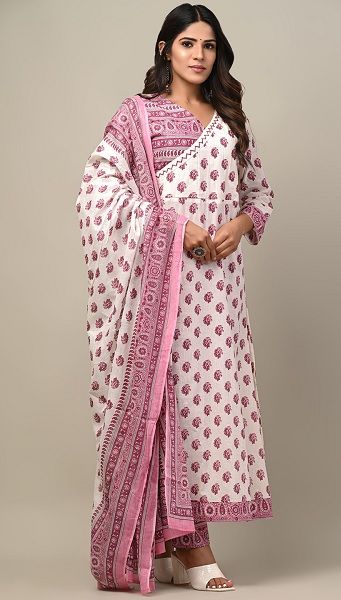 20 Stunning Cotton Churidar Designs for Comfortable Feel