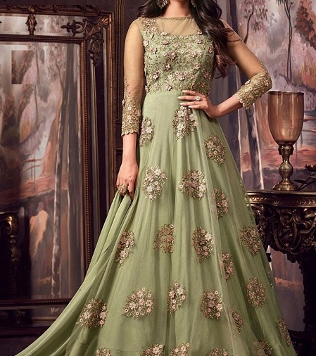 Long Churidar Designs - 15 Trending Collection For Modern Look