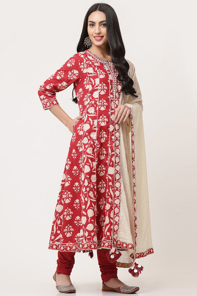 Long Churidar Designs - 15 Trending Collection For Modern Look