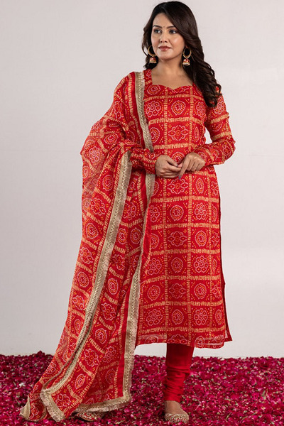 10 Trendy Collection of Churidar with Kurta Designs