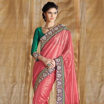 10 Beautiful Collection of Shimmer Sarees for Alluring Look