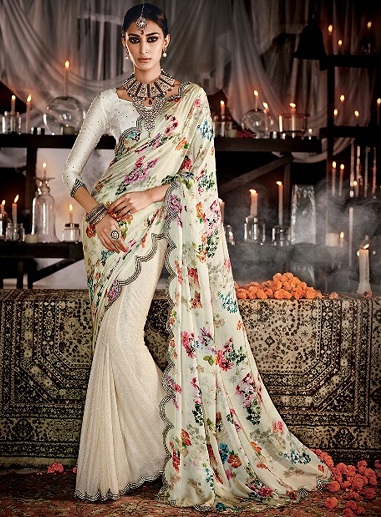 10 Beautiful Collection of Shimmer Sarees for Alluring Look