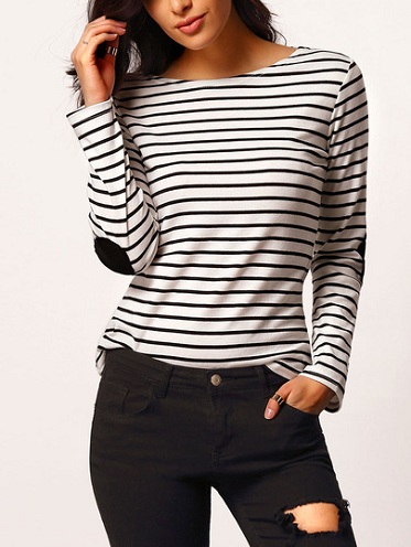 9 New Models of Striped T-Shirts for Men and Women