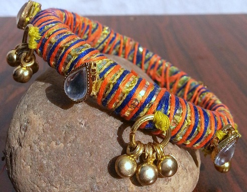 15 Creative Designs of Handmade Bangles for Trendy Look