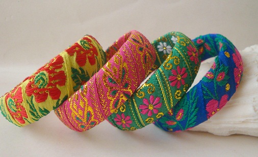 15 Creative Designs of Handmade Bangles for Trendy Look