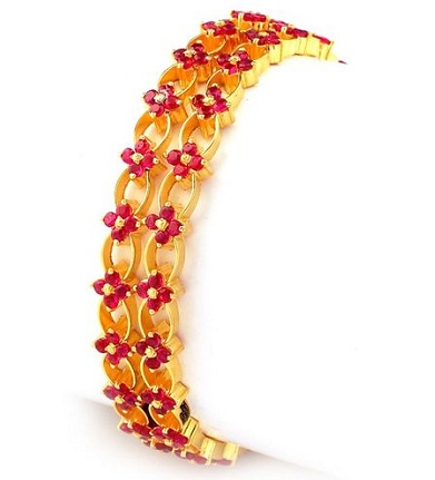 15 Beautiful Models of Stone Bangles - New and Trendy Collection