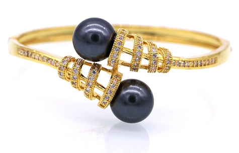 15 Indian Gold Plated Bangles Designs for Women