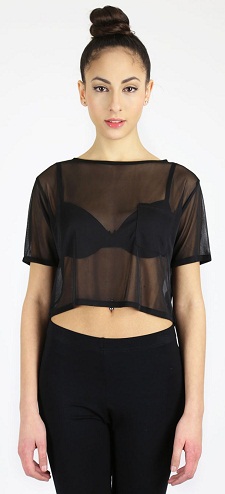 9 Trendy Designs of Sheer Tops for Stylish Look