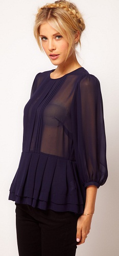 9 Trendy Designs of Sheer Tops for Stylish Look