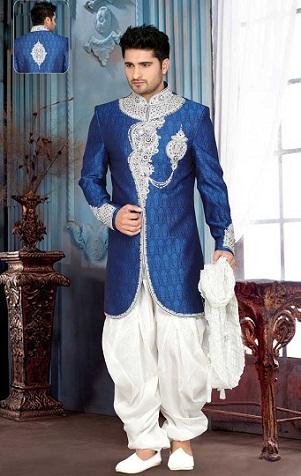 15 Trending Designs of Blue Kurta Pajama for Traditional Look