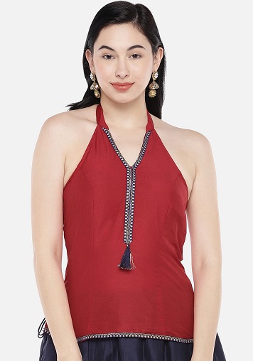 Halter Neck Tops for Women - 25 Trendy and Stunning Models