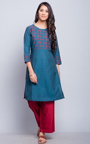 Kurta With Pants - 25 Beautiful and Stylish Collection