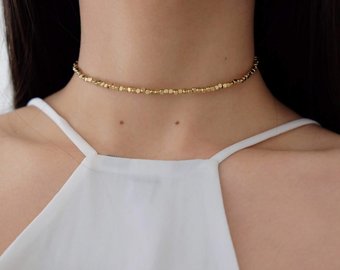 Gold Choker Necklace Designs - 25 Stylish Models for Stunning Look