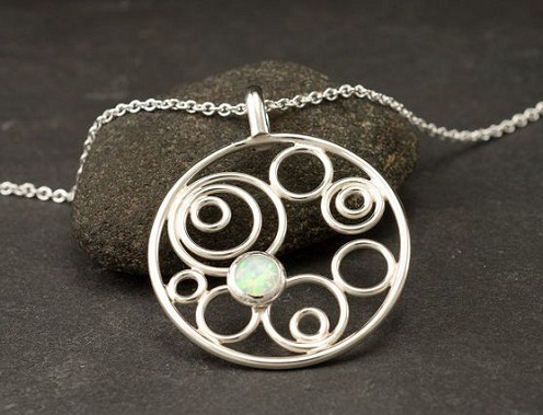 15 Trending Silver Pendant Designs for Women with Stunning Look