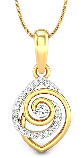 15 Stunning Diamond Pendant Designs - Latest Collection