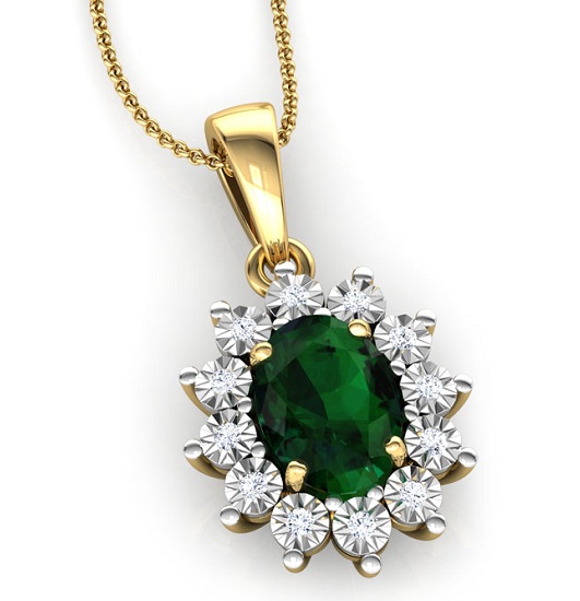 15 Stunning Diamond Pendant Designs - Latest Collection