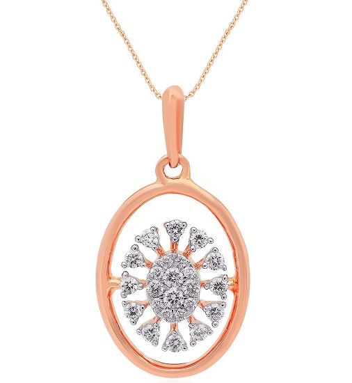 15 Stunning Diamond Pendant Designs - Latest Collection
