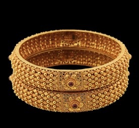 Temple Jewellery Bangles - 9 Trending and Stunning Designs