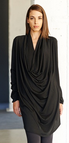 9 New Collection of Black Tunic Designs for Women