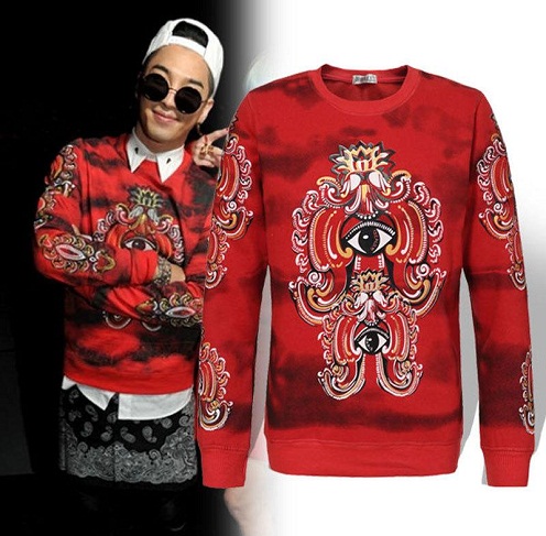 10 Stylish Models of Red Sweatshirts with Different Neck Styles