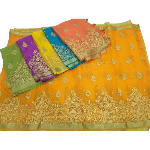 10 Trending Designs of Organza Sarees For Mesmerize Look