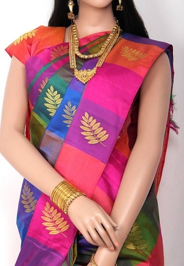 15 Beautiful Designs of Multi Colour Sarees for Bright Look