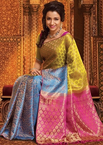 15 Beautiful Designs of Multi Colour Sarees for Bright Look