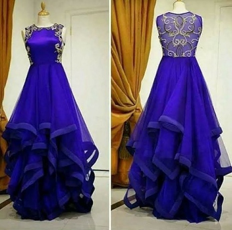 15 Stylish and Trendy Gown Frocks for Women and Kid Girl | I Fashion Styles