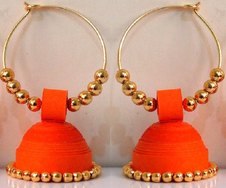 15 Simple and Latest Paper Quilling Earrings Designs