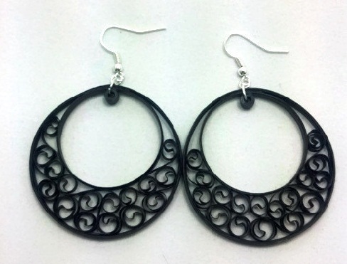 15 Simple and Latest Paper Quilling Earrings Designs