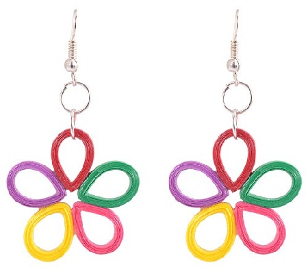 15 Simple and Latest Paper Quilling Earrings Designs