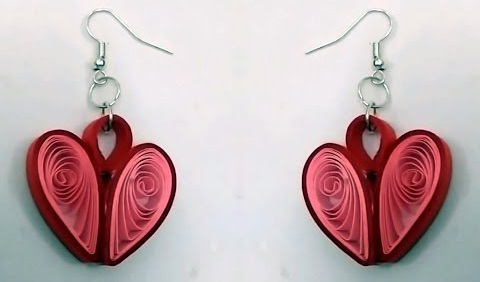 15 Simple and Latest Paper Quilling Earrings Designs
