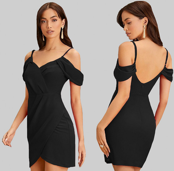 9 Stunning Designs of Spaghetti Dress for Women in Trend