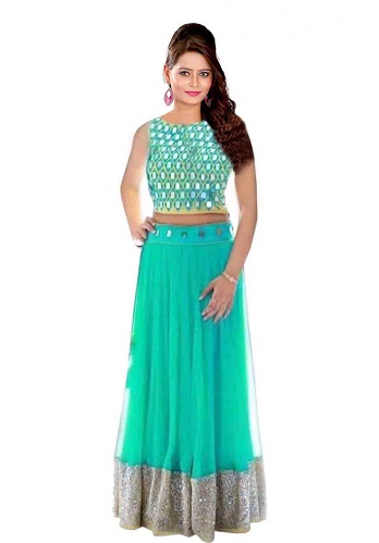 15 Stunning Green Lehenga Choli Designs for Trendy Look
