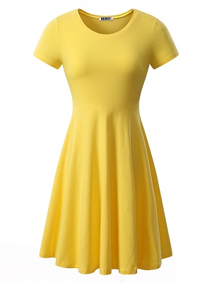 15 Beautiful Models of Yellow Dresses for Women with Stylish Look
