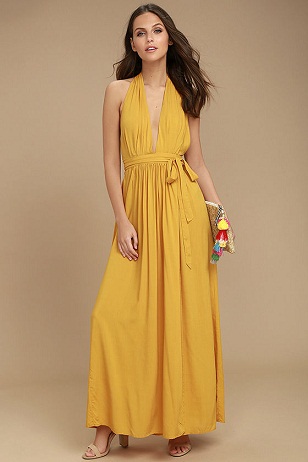 15 Beautiful Models of Yellow Dresses for Women with Stylish Look