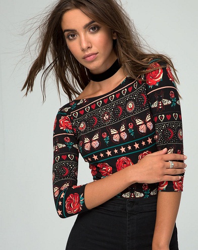 15 Fashionable Collection of Printed Tops for Ladies