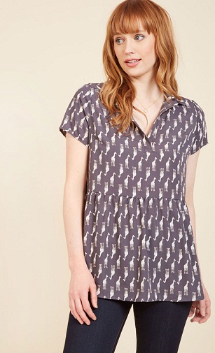 15 Fashionable Collection of Printed Tops for Ladies