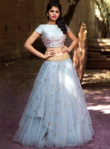10 Stunning Grey Lehenga Choli Designs for Stylish Look