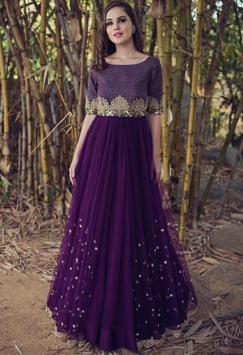 10 Stunning Purple Lehenga Choli Designs For Luxurious Look