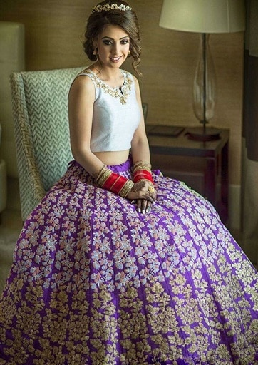 10 Stunning Purple Lehenga Choli Designs For Luxurious Look