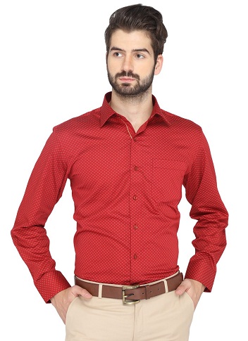 20 Latest Models of Red Shirts For Men And Women in Trend
