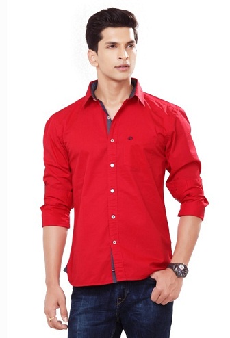 20 Latest Models of Red Shirts For Men And Women in Trend
