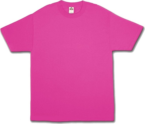 9 New Designs of Pink T-Shirts for Mens and Womens in Different Shades