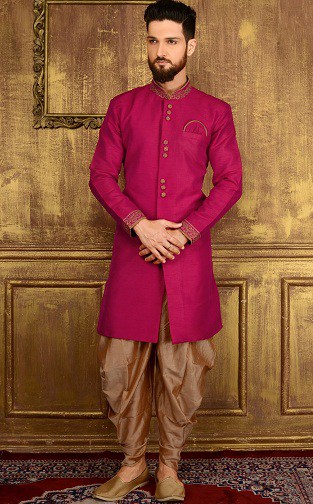 10 Latest Dhoti Sherwani Designs For Traditional Look