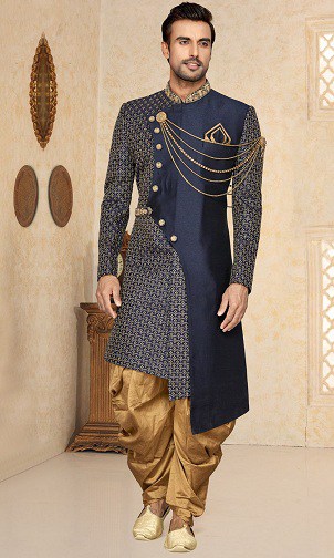 10 Latest Dhoti Sherwani Designs For Traditional Look