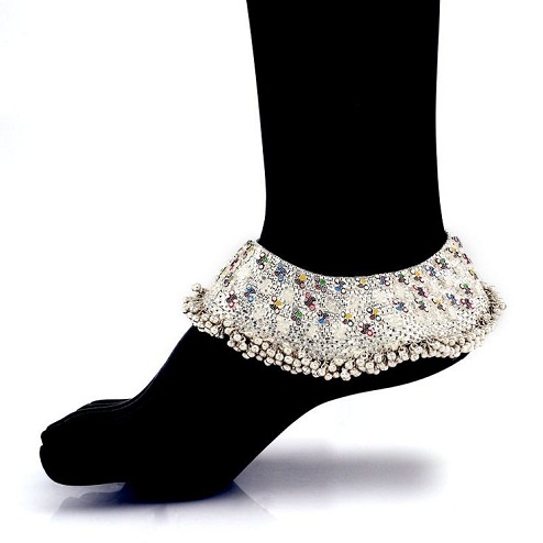 9 New Designs of Bridal Anklets for Wedding in India