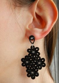 9 Different Types of Black Earrings for Men and Women