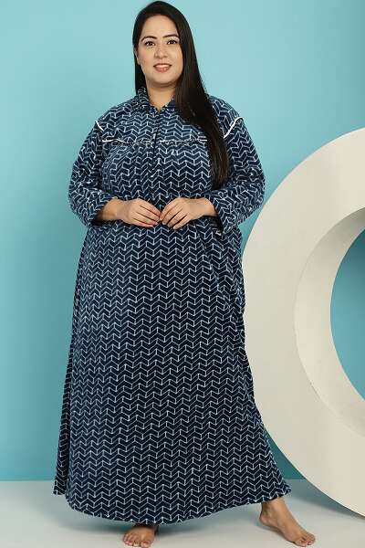 9 Comfortable Models of Winter Nighties for Warmness