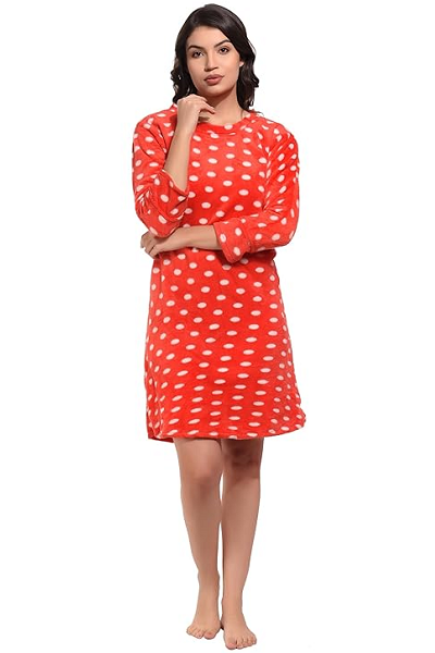 9 Comfortable Models of Winter Nighties for Warmness